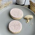 Bride To Be Letterbox Vanilla Cookies