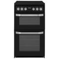 Hotpoint HD5V93CCB 50cm Double Oven Electric Cooker in Black Ceramic H