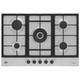 Beko CIHYG32SXE 75cm 5 Burner Gas Hob in Stainless Steel