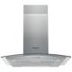 Hotpoint PHGC74FLMX 70cm Curved Chimney Hood in Stainless Steel