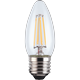 LED Filament Candle 3W E27 Clear Light Bulb