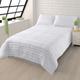 House Beautiful Cotton Tufted Bedding Set - King