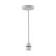 Arlec Bayonet B22 Pendant Set Lamp Holder 9 Inch White