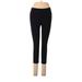 Nike Active Pants - Mid/Reg Rise Skinny Leg Cropped: Black Activewear - Women's Size Small