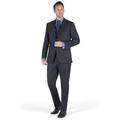 Pierre Cardin Regular Fit Navy Blue Stripe Men's Suit Jacket