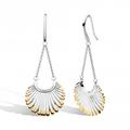 Essence Radiance 18ct Gold Plated Chain Drop Earrings 61152GRP