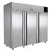 U-Line UCFZ585-SS71A 85" 3 Section Reach In Freezer, (3) Solid Doors, 115v, Silver