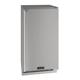 U-Line UCRE515-SS33A 14 15/16" W Undercounter Refrigerator w/ (1) Section & (1) Solid Door, 115v, Silver