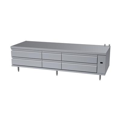 Garland UN17R90 90" Polar Cuisine Chef Base w/ 6 Drawers - 115v, Stainless Steel
