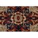 Black/Brown 119 x 95 W in Rug - Rug Source Outlet Vegetable Dye Heriz Serapi Oriental Area Rug Handmade 8X10 Wool | 119 H x 95 W in | Wayfair