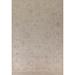 Beige Oushak Turkish Area Rug Hand-Knotted Floral Wool Carpet - 9'0"x12'2"