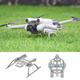 BRDRC Foldable Extended Heighten Landing Gear Skid Legs Protector Support for DJI Mini 3 / Mini 3 PRO RC Drone Quadcopte