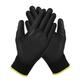 12 Pairs Nylon PU Palm Coated Protectors Works Gloves Motorcycle Anti-Static Replace S/M/L