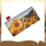 Eternal Night Sunflower Mailbox Cover in Black/Brown/Yellow | 21 H x 18 W x 0.1 D in | Wayfair EternalNight318d4a4