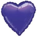 18 Inch Purple Heart Helium Balloon