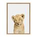 Harriet Bee Sleepy Baby Lion Graphic Art on Canvas Canvas, Wood in Black/Yellow | 24 H x 18 W x 1.6 D in | Wayfair A92988273E1F4B5F9E1C719BBBF6D80A