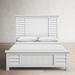 Birch Lane™ Gabby King & Queen Panel Bed Wood in White | 58 H x 64.5 W x 87.13 D in | Wayfair 2596ABF2397646A4A65D6A78C5E3014D