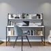 East Urban Home Desk Wood/Metal in Black | 48.03 H x 78.74 W x 21.65 D in | Wayfair 3119B0E161B84181B6BE5CCB308D7214