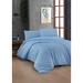 East Urban Home Asinat Light 100% Cotton Duvet Cover Set Cotton in Blue | Twin Duvet Cover + 1 31" x 31" Pillowcase | Wayfair