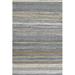 Brown/Gray 87 x 55 x 0.31 in Area Rug - East Urban Home Geometric Machine Woven Area Rug in Gray/Brown/White | 87 H x 55 W x 0.31 D in | Wayfair