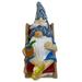 Trinx Gulran Resin Beach Gnome in Chair Status Resin/Plastic in Blue | 6 H x 2.75 W x 3.75 D in | Wayfair F19F7848F5024355902F0EE909541CC3