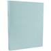 JAM Paper & Envelope Vellum Bristol Cardstock 8.5 x 11 Blue 50 per Pack 67lb