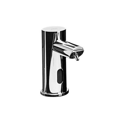 American Specialties, Inc. EZ Fill 10-0393-6-1AC Top Fill Multi-Feed Polished Finish Liquid Foaming Soap Dispenser with Remote - AC Powered - 6/Pack