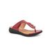 Women's Talara Sandal by SoftWalk in Dark Red (Size 8 M)