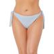 Plus Size Women's Elite Bikini Bottom by Swimsuits For All in Ribbed Light Blue (Size 16)