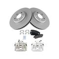 2006-2018 Dodge Charger Front Brake Pad Rotor and Caliper Set - TRQ BKA25558