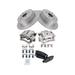 2012-2019 Subaru Impreza Rear Brake Pad Rotor and Caliper Set - TRQ