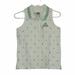 Adidas Shirts & Tops | Adidas Polo Shirt Sleeveless Girls Size 4 Polka Dots Stripes | Color: White | Size: 4g