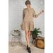 Free People Dresses | Free People Safari Ultra Soft Tencel Oversize Dress Size S | Color: Green | Size: S