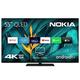 Nokia 55 Zoll (139 cm) QLED 4K UHD TV Smart Android TV (DVB-C/S2/T2, Netflix, Prime Video, Disney+) Amazon Exclusive - QN55GV315ISW - 2023