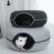 Matut-Lit tunnel pour animal de compagnie jouet de jeu coule lit pour chat utilisation