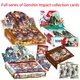 Cartes Genshin Impact Anime TCG Booster Box Pack de collection de jeux Rare SSR Table