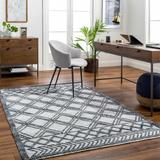 Gada 6' x 9' Light Gray/Black White/Smoke/Dark Gray/Multi Brown/White/Light Slate/Black/Gray Area Rug - Hauteloom