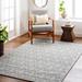 Yank 6' x 9' Light Gray/Black White/Dark Gray/Eggplant/Multi Brown/Gray/Cream/Black Area Rug - Hauteloom