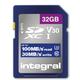 Integral High Speed SD Card 100MBs SDHC V30 UHS-I U3 32GB