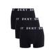 DKNY Seattle 3 Pack Men's Boxer Short Trunks - Black - Medium | TJ Hughes