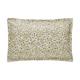 Taie d'oreiller en satin de coton bio beige 65x65