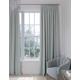 M&S Faux Silk Pencil Pleat Blackout Curtains - WDR72 - Duck Egg, Duck Egg,Champagne,Soft Pink