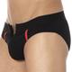 Doreanse Elegant Zip Brief - Black M