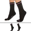 Tommy Hilfiger 2-Pack Iconic Sporty Socks - Black 39/42