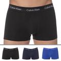 Calvin Klein 3-Pack Cotton Stretch Boxer Briefs - Black - Navy - Blue S