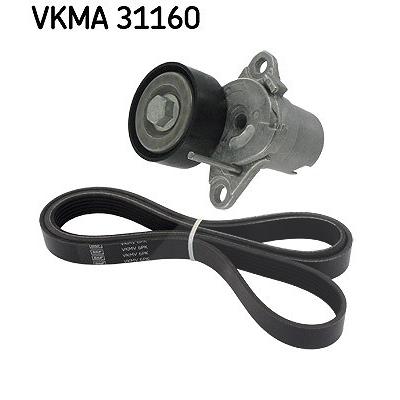 Skf Keilrippenriemensatz [Hersteller-Nr. VKMA31160] für Audi, Cupra, Seat, Skoda, VW Image