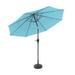 Pure Garden 10-Foot Outdoor Tilting Patio Umbrella with Base