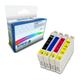 Remanufactured Everyday Valuepack of T0711-T0714 or T0891-T0894 - 4x Replacement Ink Cartridges for Epson Printers