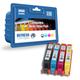 Compatible Colour Valuepack of 364XL PBK/C/M/Y - 4x High Capacity Colour Replacement Ink Cartridges for HP Printers