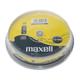 Maxell 4x Speed 80 Minute 700MB CD-RW - 624039 - 10 Discs Spindle Tub